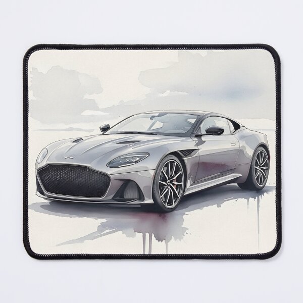 Item preview, Aston Martin DBS Watercolor Car Poster British Luxury Sports Car Wall Art designed and sold by Motorline44.