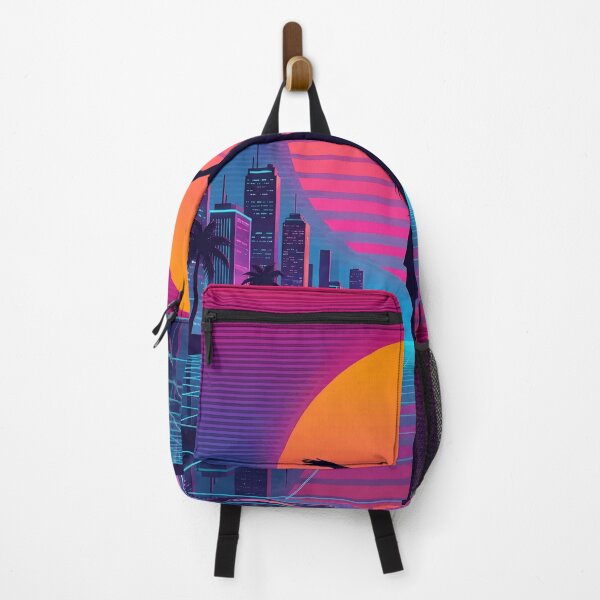Item preview, Joyful Woman with Sunset Background Synthwave designed and sold by Craigonart.
