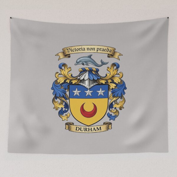 Item preview, The Durham Family Coat of Arms designed and sold by BagTown Clans.
