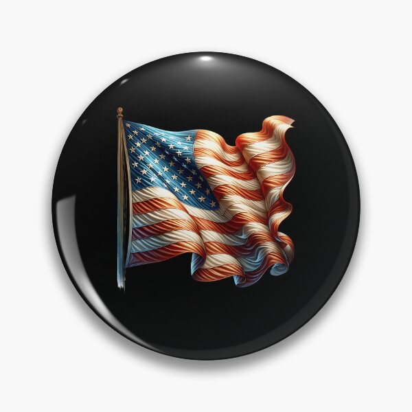 Item preview, Patriotic Stars and Stripes – American Flag Artwork designed and sold by artedigital99.