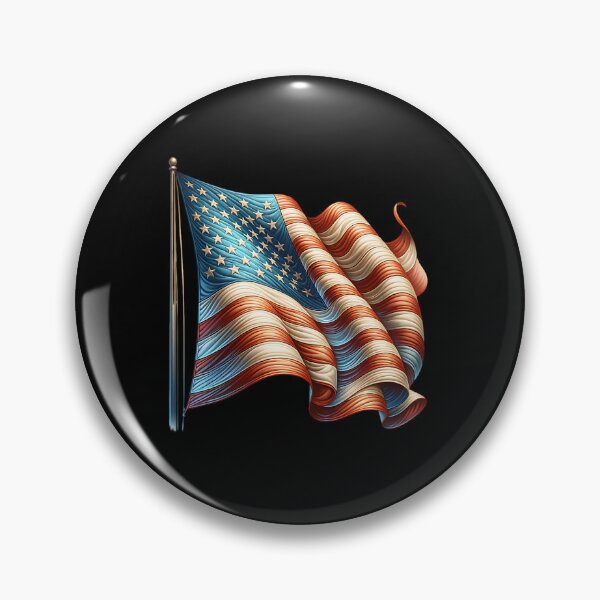 Item preview, Patriotic Stars and Stripes – American Flag Artwork designed and sold by artedigital99.
