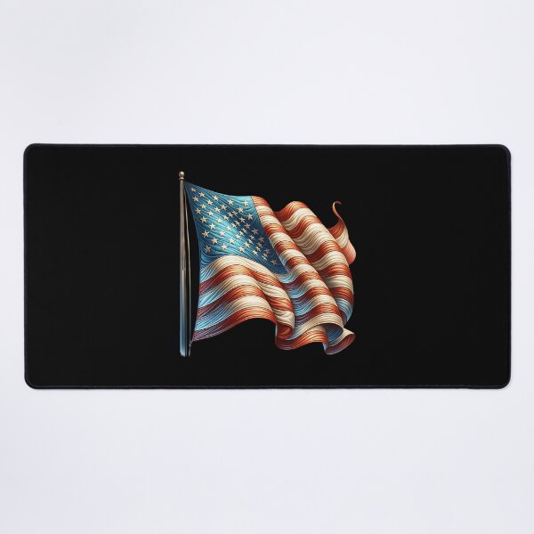 Item preview, Patriotic Stars and Stripes – American Flag Artwork designed and sold by artedigital99.