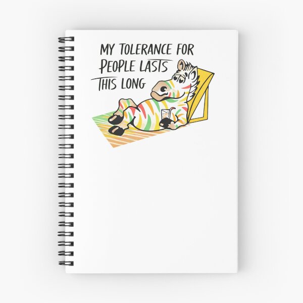 Item preview, My Tolerance For People Lasts This Long designed and sold by krystalRomanart.