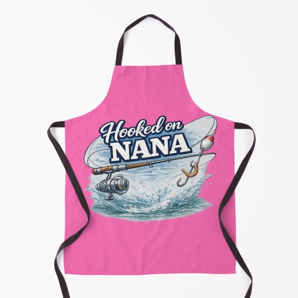 Item preview, Hooked on Nana Funny Fishing Grandma Shirt | Fishing Nana Gift | Reel Cool Nana Fisherwoman designed and sold by TKOprintdesigns.