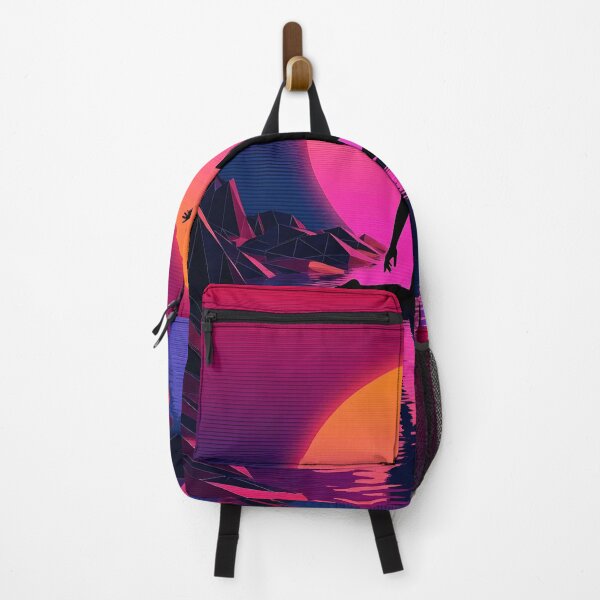 Item preview, Woman Dancing in Sunset Background Synthwave designed and sold by Craigonart.