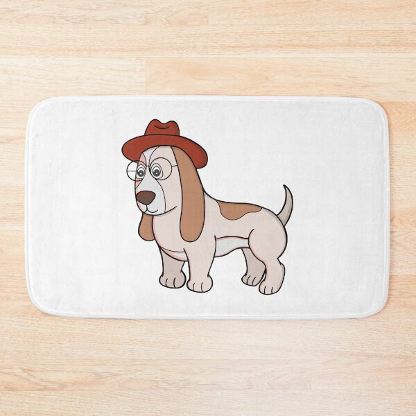 Item preview, Glasses Beagle with Fedora designed and sold by shopdiego.