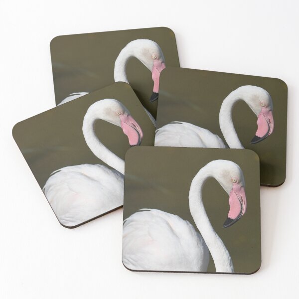 Item preview, Greater Flamingo Portrait designed and sold by Kim Pruim.