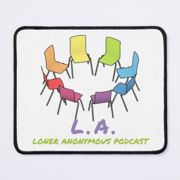 Item preview, LONER ANONYMOUS PODCAST LOGO MERCH designed and sold by LONER-ANONYMOUS.