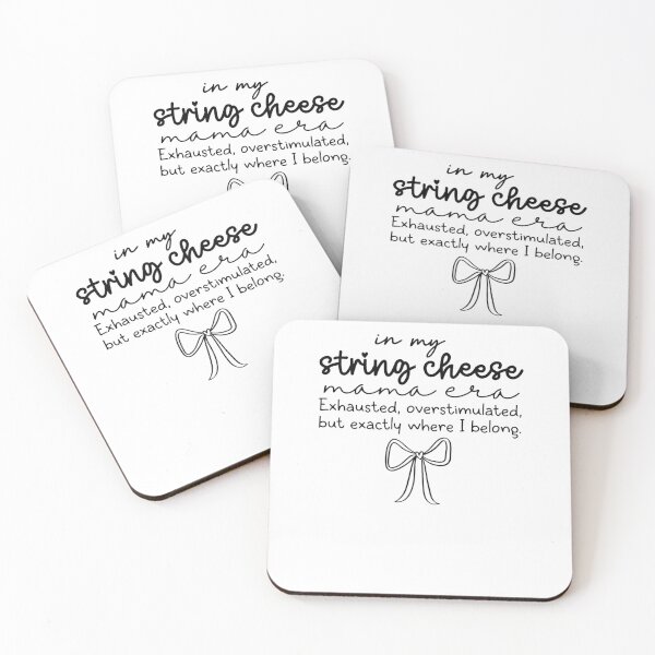 Item preview, In My String Cheese Mama Era Exhausted, Overstimulated, But Exactly Where I Belong designed and sold by krystalRomanart.