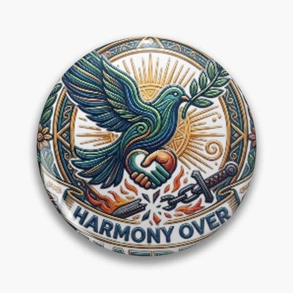 Item preview, HARMONY OVER HATRED designed and sold by likbatonboot.
