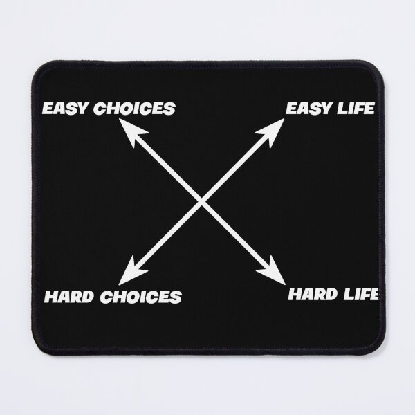 Item preview, Easy choices hard life hard choices easy life. designed and sold by Huddy-clothes.