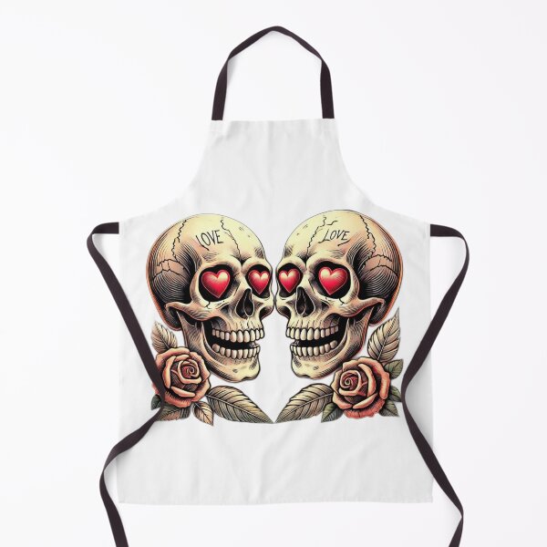 Item preview, Eternal Love Skulls - Gothic Valentine Roses Art designed and sold by j0mj0ma.