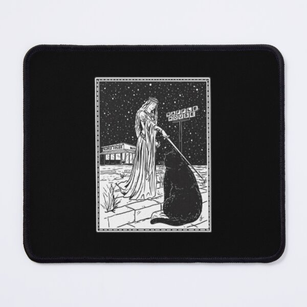 Item preview, Medieval Cat Waffle House Tarot Style  designed and sold by DexertimaArt.