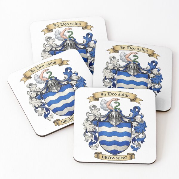 Item preview, The Browning Family Coat of Arms designed and sold by BagTown Clans.