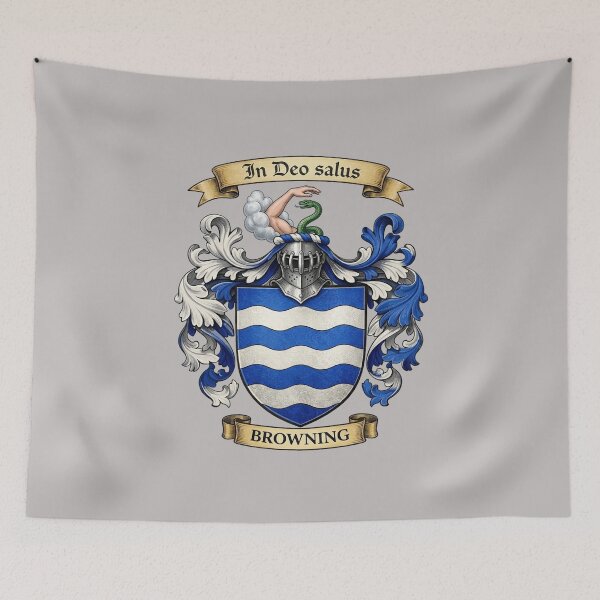 Item preview, The Browning Family Coat of Arms designed and sold by BagTown Clans.