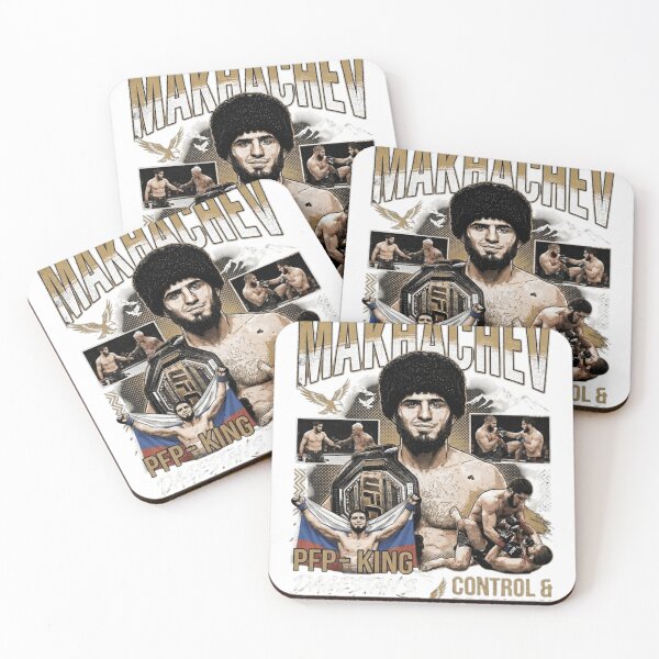 Item preview, Islam Makhachev Vintage Bootleg Graphic Tee - UFC Pound-for-Pound King T-Shirt - Dagestan’s Finest MMA Streetwear designed and sold by FarDesign.