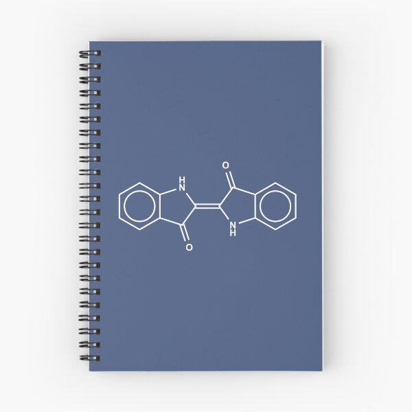 Item preview, Indigo Blue - Chemical Formula - Molecule designed and sold by Girih.