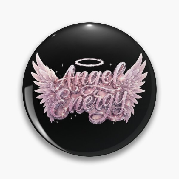 Item preview, Angel Energy Aesthetic Wings Glitter Text designed and sold by MKVisions.