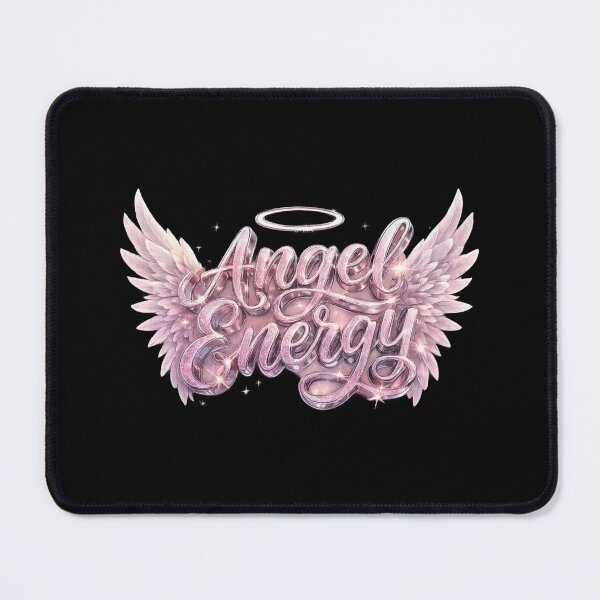 Item preview, Angel Energy Aesthetic Wings Glitter Text designed and sold by MKVisions.