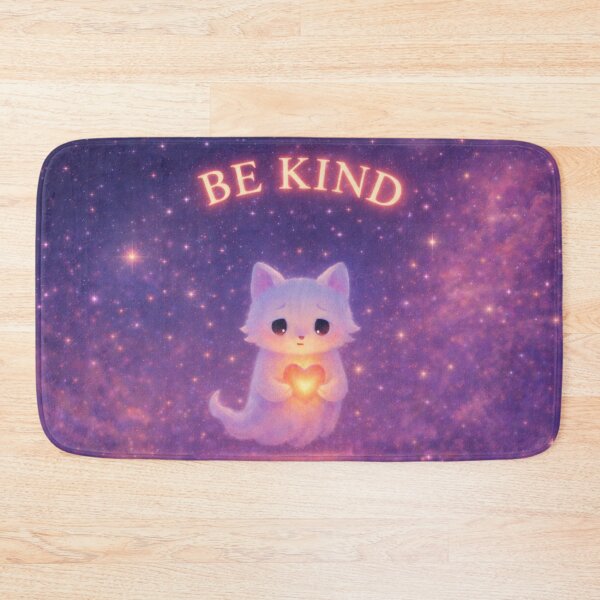Item preview, Be Kind – Cosmic Ghost Cat designed and sold by PurrfectWhisper.