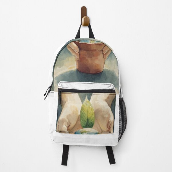 Item preview, Watercolor Sustainability Art _ Earth in Our Care designed and sold by mahamed hamed.