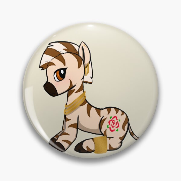 Item preview,  My little Mini horse: Zigzag the Zebra designed and sold by Chaotic-Crochet.