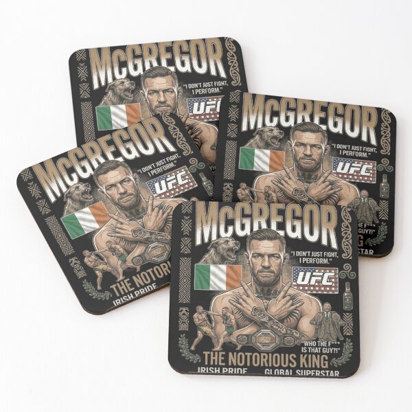 Item preview, Conor McGregor "The Notorious King" Vintage Bootleg T-Shirt - UFC Double Champ Graphic Tee - Irish Pride & Global Superstar MMA Streetwear designed and sold by FarDesign.
