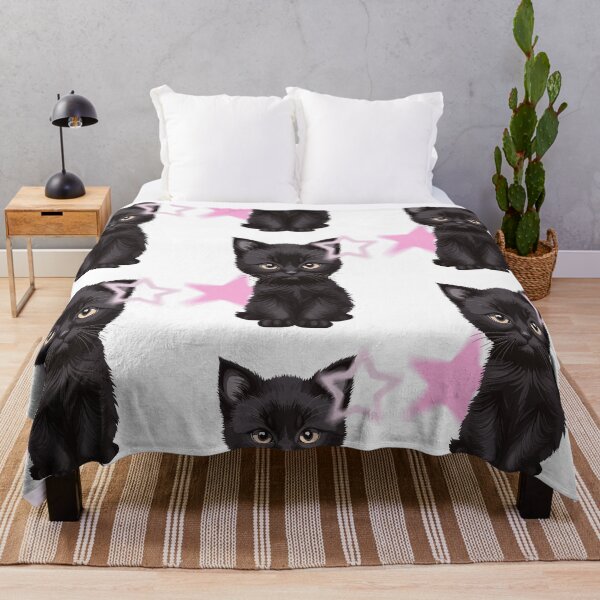 Item preview, Cute black cat designed and sold by Vikkydrop.