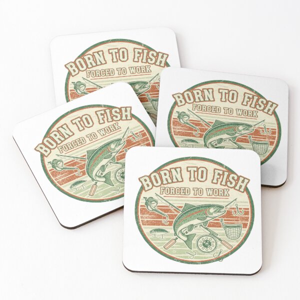 Item preview, Born to Fish designed and sold by BeastandBanshiLLC.