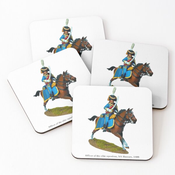 Item preview, Officer of the elite squadron, 5th Hussars, 1809 designed and sold by Carmenvirgo1965.