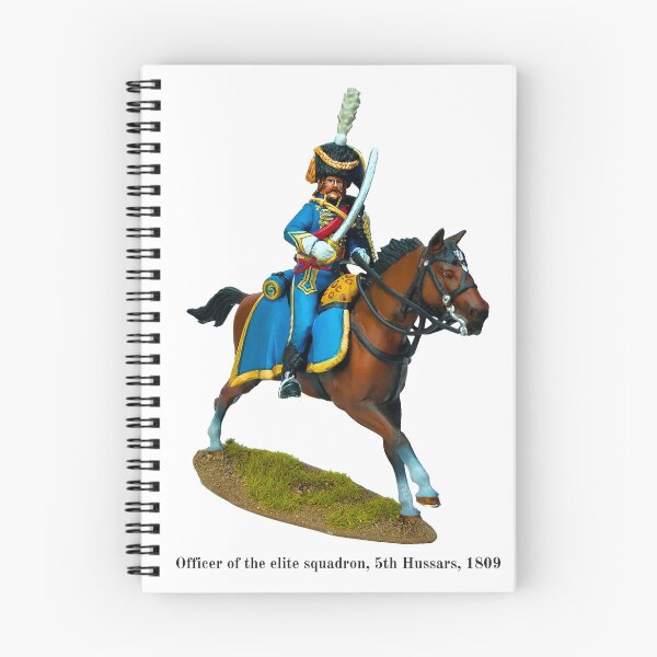 Item preview, Officer of the elite squadron, 5th Hussars, 1809 designed and sold by Carmenvirgo1965.