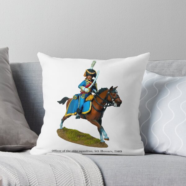 Item preview, Officer of the elite squadron, 5th Hussars, 1809 designed and sold by Carmenvirgo1965.