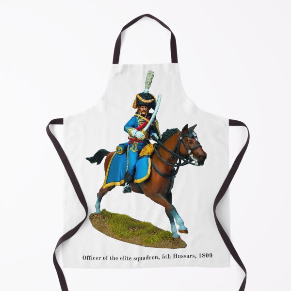 Item preview, Officer of the elite squadron, 5th Hussars, 1809 designed and sold by Carmenvirgo1965.