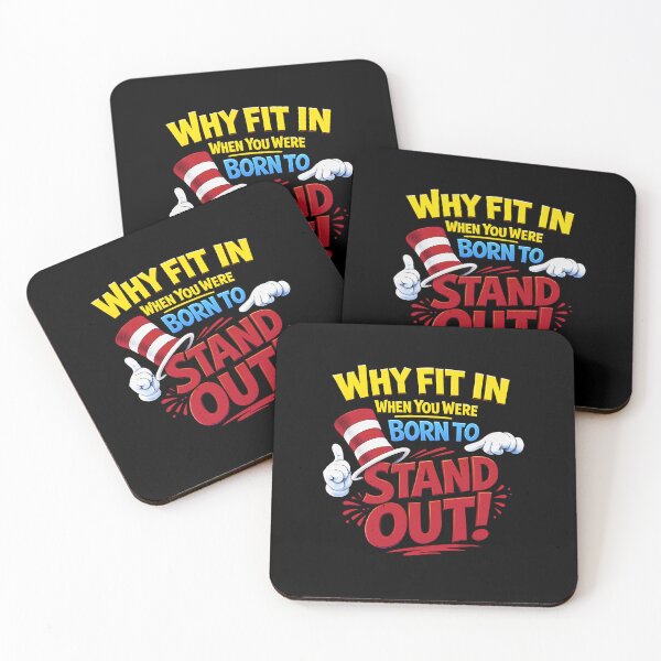 Item preview, Autism Awareness  Why Fit In When You Were Born To Stand Out  designed and sold by gear-posters.