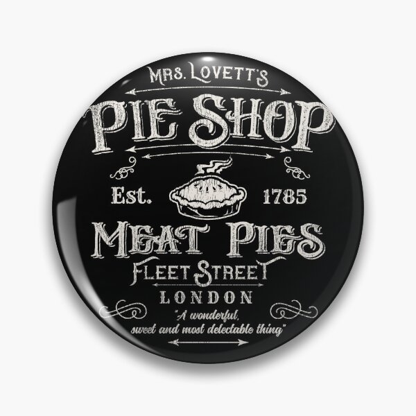 Item preview, Mrs Lovetts Pie Shop Meat Pies Dks Worn designed and sold by Alema Art.