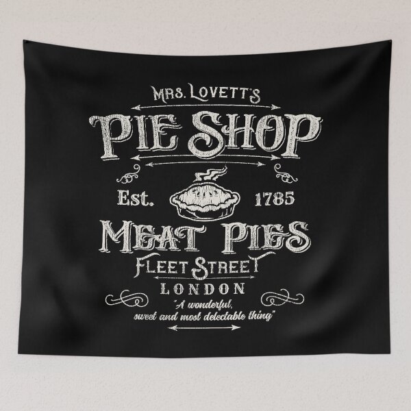 Item preview, Mrs Lovetts Pie Shop Meat Pies Dks Worn designed and sold by Alema Art.