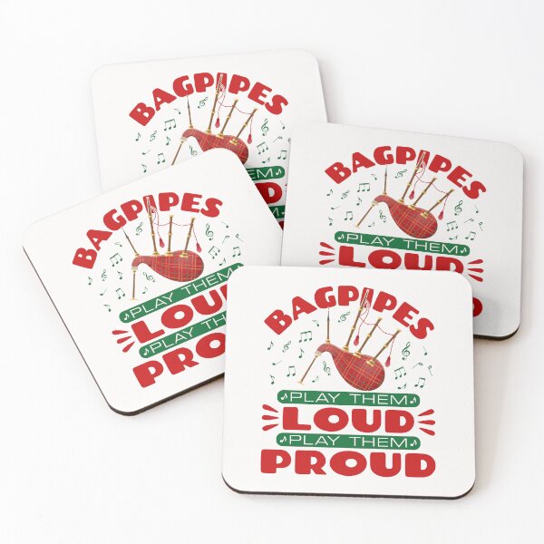 Item preview, Bagpipes Play Them Loud Play Them Proud Bagpiper designed and sold by jaygo.