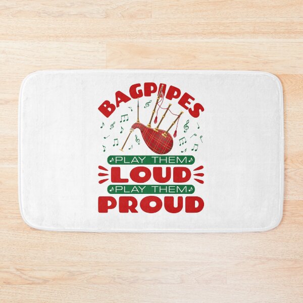 Item preview, Bagpipes Play Them Loud Play Them Proud Bagpiper designed and sold by jaygo.