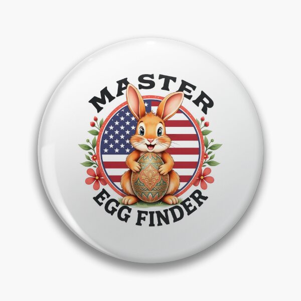 Item preview, Master Egg Finder USA Shirt – Patriotic Easter Bunny Design designed and sold by relso.