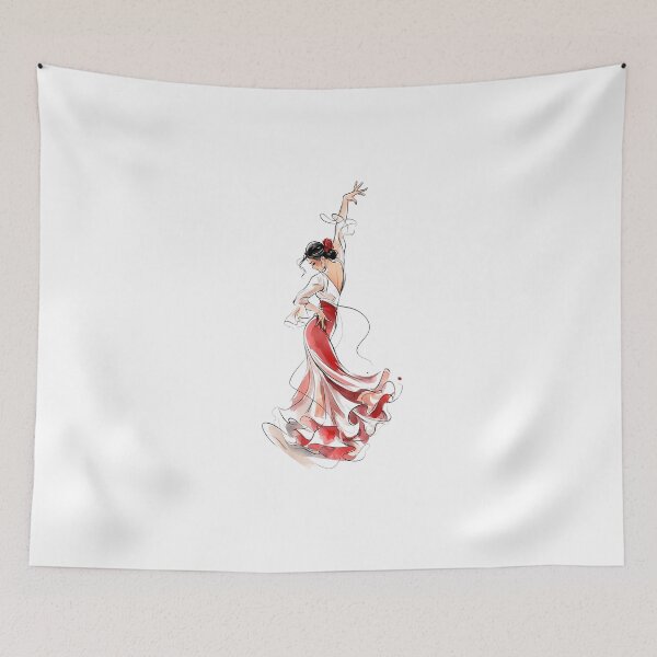 Item preview, Sevillanas dancer designed and sold by lacasaCass.