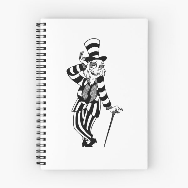 Item preview, Striped Gothic Character · Black and White Illustration · Dark Fantasy Art Print · Cult Cinema Aesthetic designed and sold by Atropa Parcae.