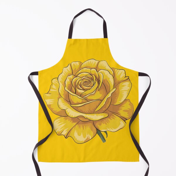 Item preview, yellow rose flower designed and sold by StyleAndVibe.