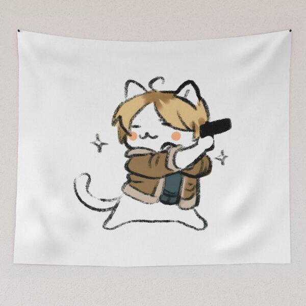 Item preview, Leon Kennedy designed and sold by funeralbeat.