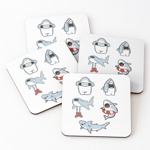 Item preview, Shark set digital design designed and sold by Art By Kav.