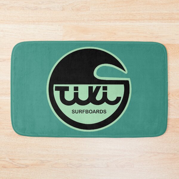 Item preview, Vintage surfboard logo Tiki 1960’s  designed and sold by Kludoman.