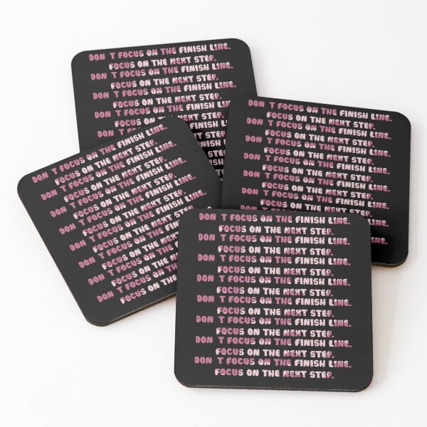 Item preview, Focus On The Next Step Retro Typography Art designed and sold by NextStepCo.