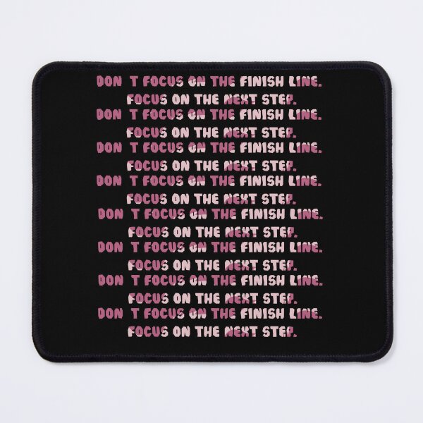 Item preview, Focus On The Next Step Retro Typography Art designed and sold by NextStepCo.
