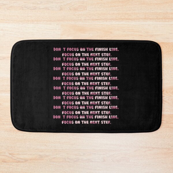 Item preview, Focus On The Next Step Retro Typography Art designed and sold by NextStepCo.