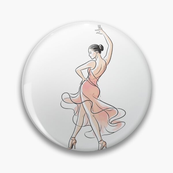 Item preview, Latin dance dancer designed and sold by lacasaCass.
