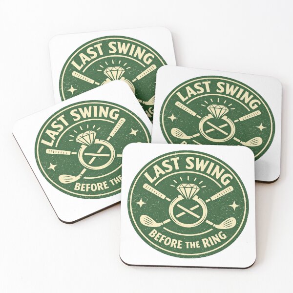 Item preview, Last Swing Before the Ring – Funny Bachelor Party Golf Design designed and sold by EastEndTownie.